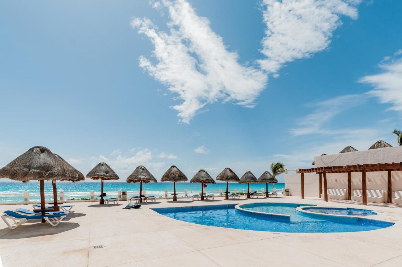 Hotelzone L20 Beach Access Cancún Exteriör bild